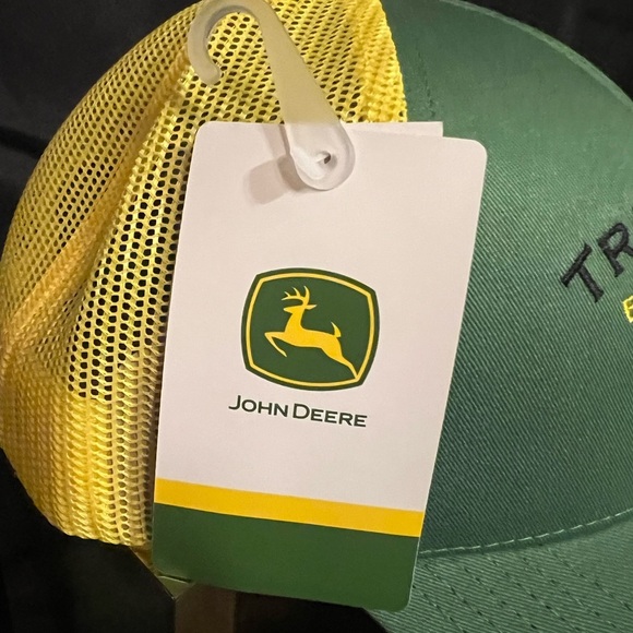 John Deere TriGreen Equipment Green and Yellow Cap NWT - Picture 3 of 9